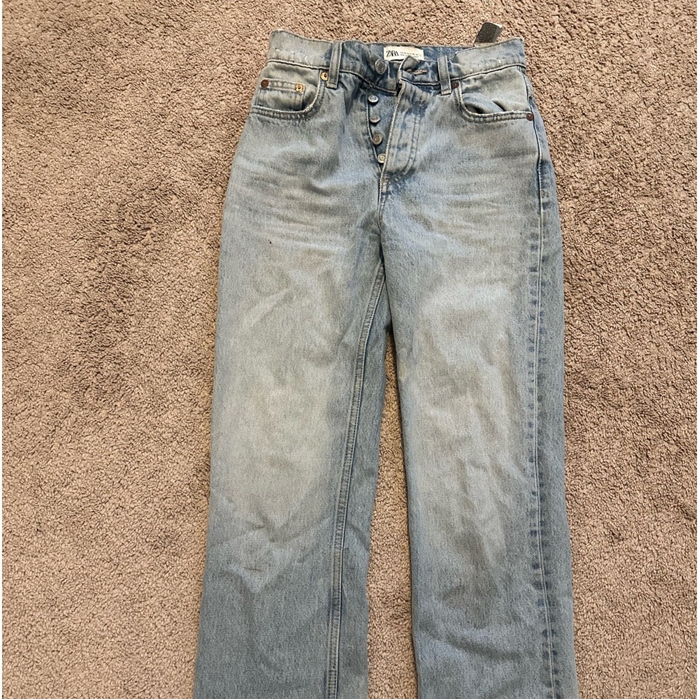 Zara high waisted jeans